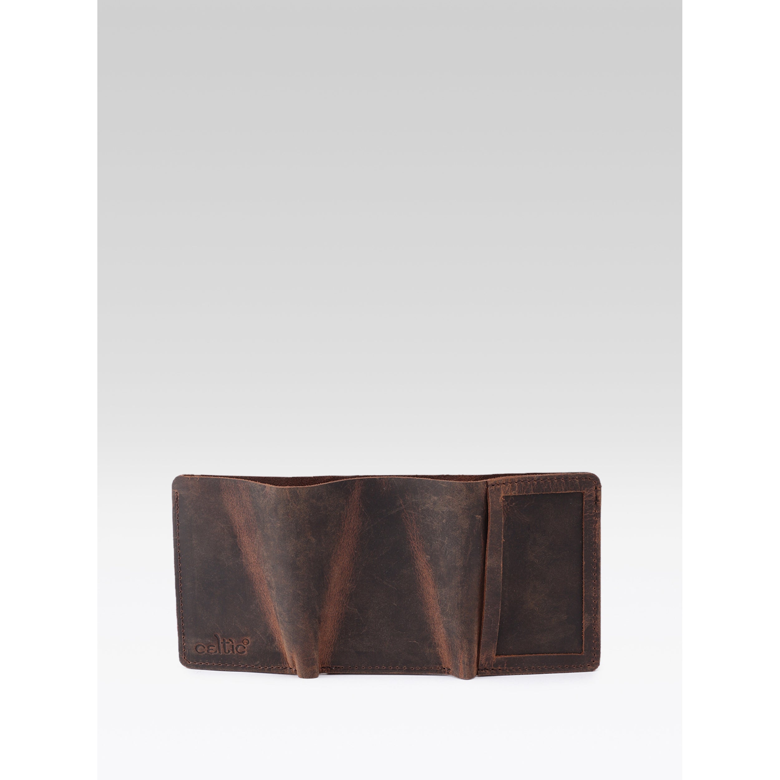 Premium Brown Embossed Leather Belt & Wallet Combo for Men | Vintage Floral Designer Gift Set