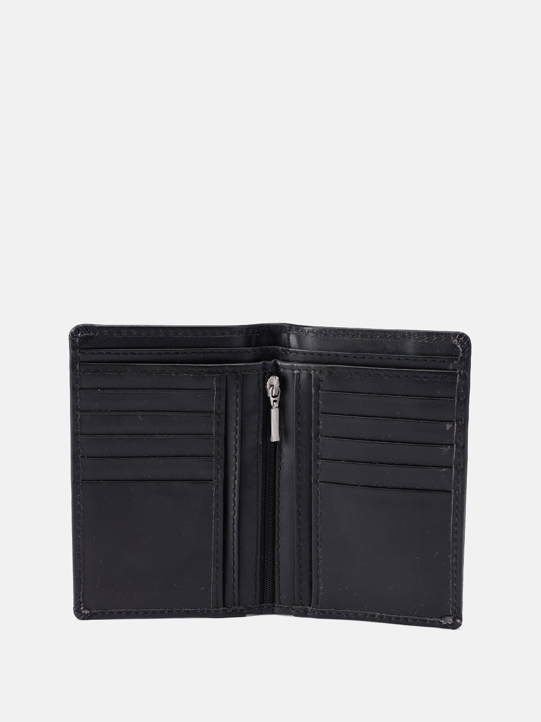 Premium Leather Card  Holder with Zipper Pocket