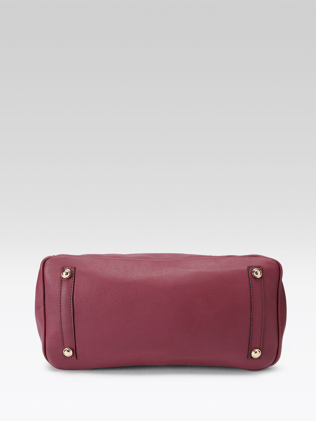Premium Genuine Leather  Tote Handbag with Turn-Lock Closure