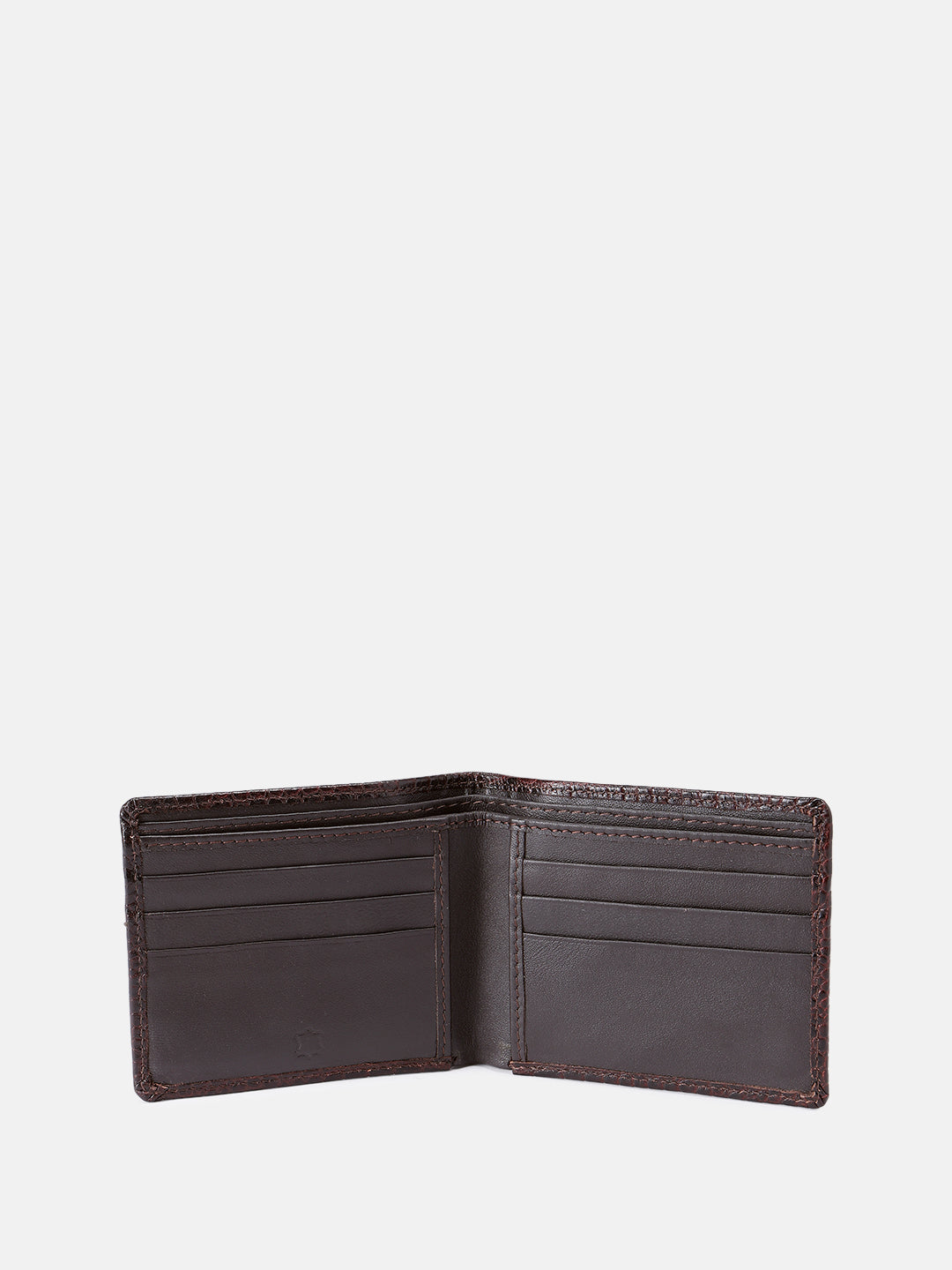 Premium Genuine Leather Crocodile Embossed Bi-Fold Wallet for Men | Multiple Card Slots