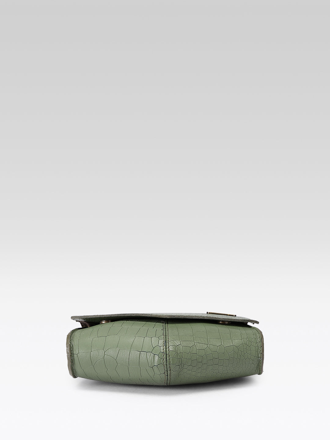 Premium Textured Leather Flap Sling Bag with Adjustable Strap & Inner Zip Pocket