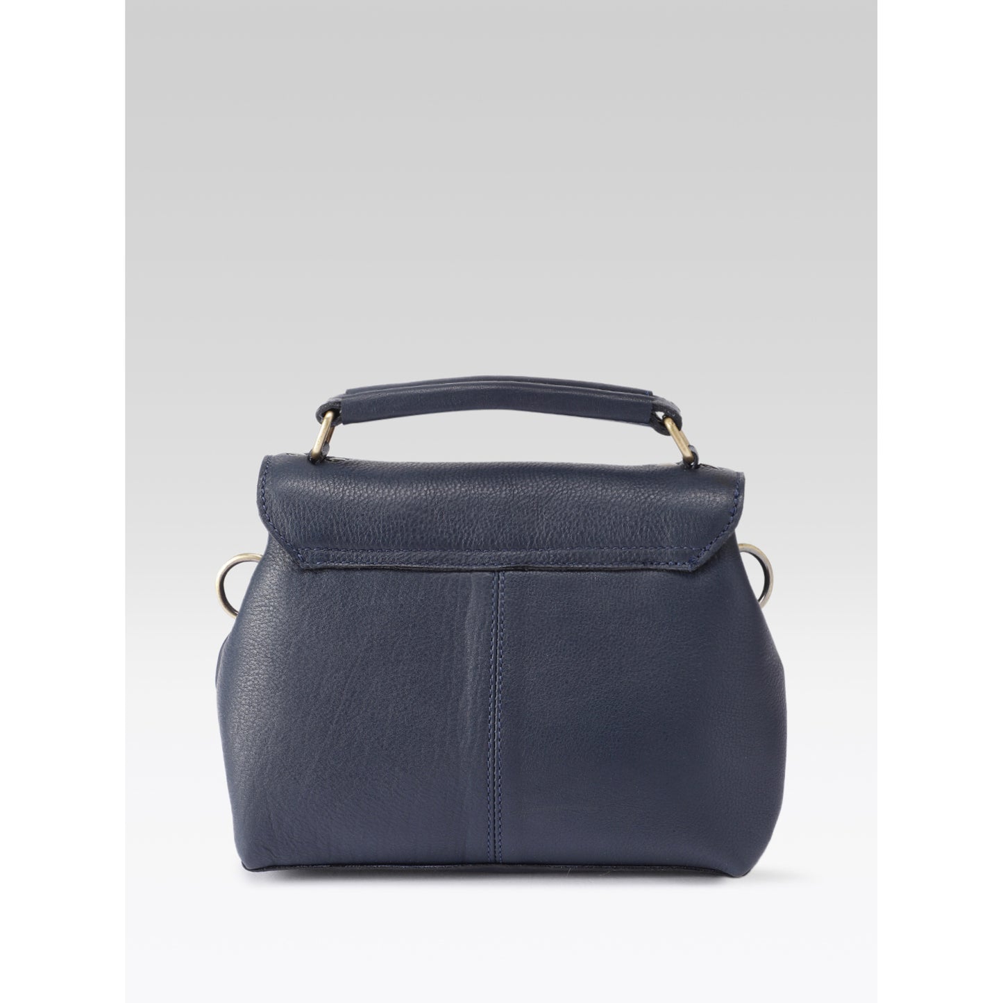 Premium Genuine Leather Satchel hand bag with Detachable Strap