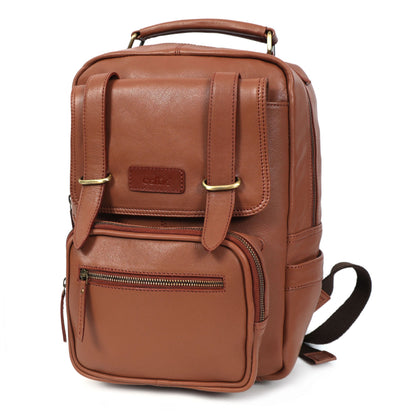 Compact & Stylish Leather Unisex Small Backpack – Perfect for Everyday Use. Art: BG-1610-S