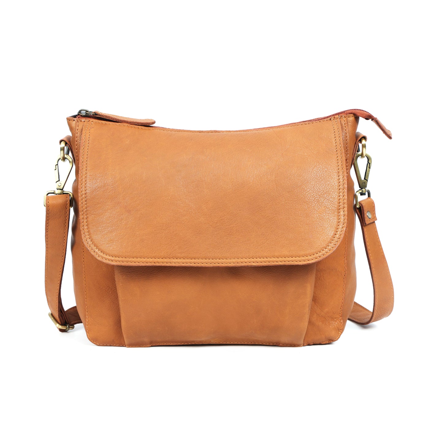 Elevate Your Style with our Brown Leather Sling Bag The Perfect Fashion Accessory. Art: BG-1639 - Default Title