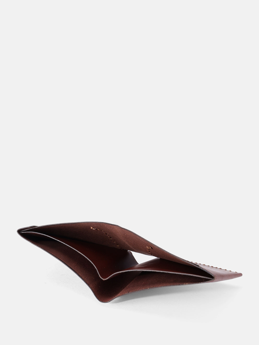 Genuine Leather Slim Card Holder Wallet with Compartment