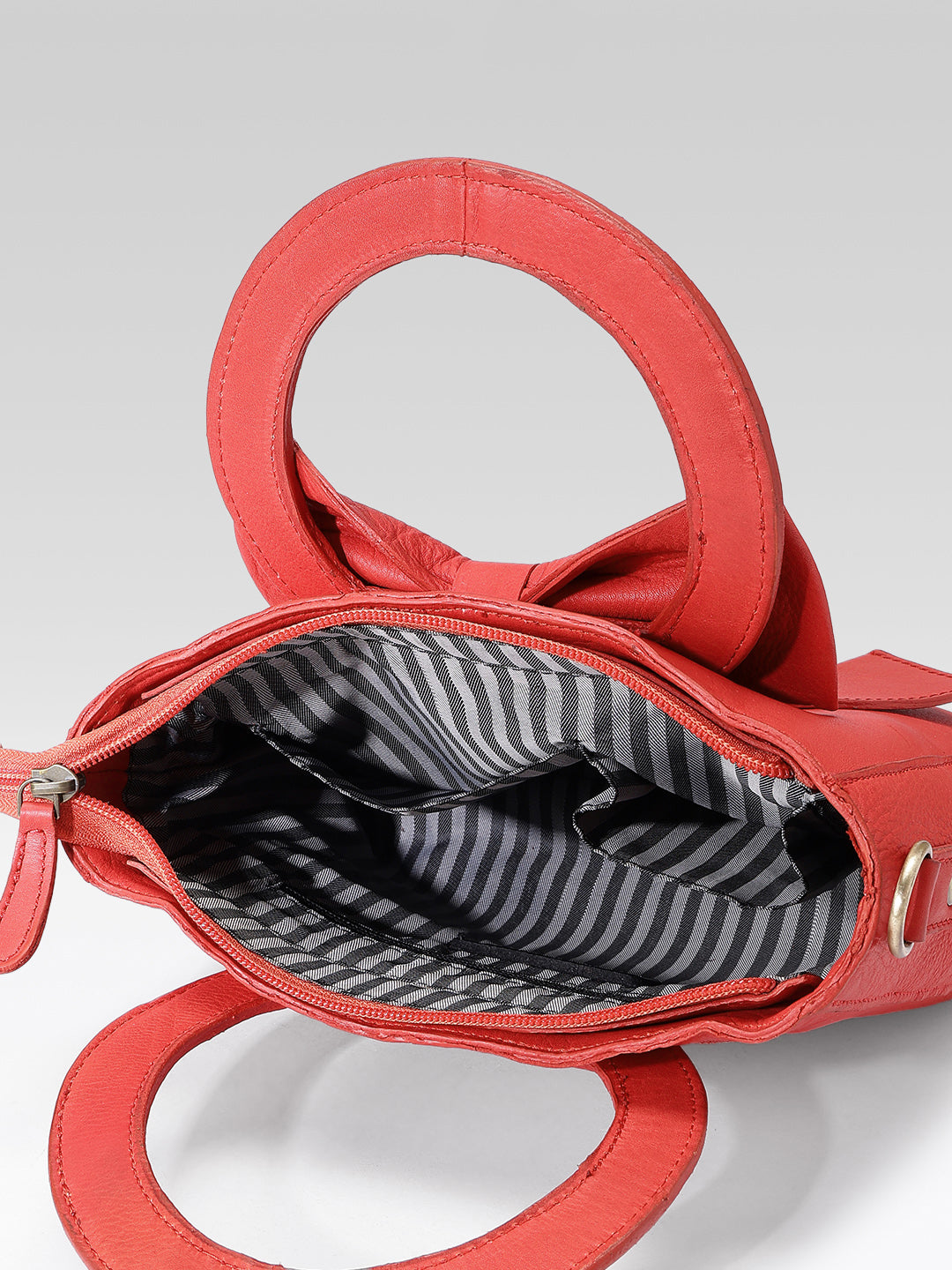 Premium  Leather Hand & Shoulder Bag for Women with Bow Detail