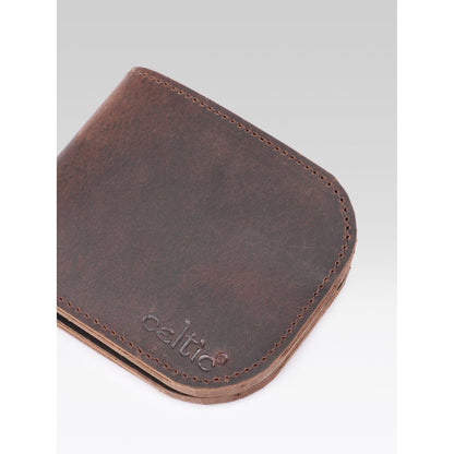 Premium Dual tone Genuine Leather Slim Bi-Fold Wallet