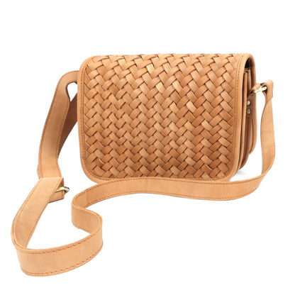 Elevate Your Style with our Brown Leather Sling Bag The Perfect Fashion Accessory. Art: BG-1640 - Default Title