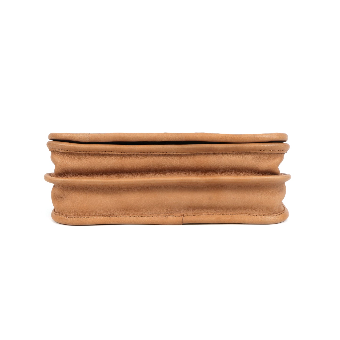 Premium Handwoven Leather Crossbody Bag with Zip Closure & Adjustable Strap