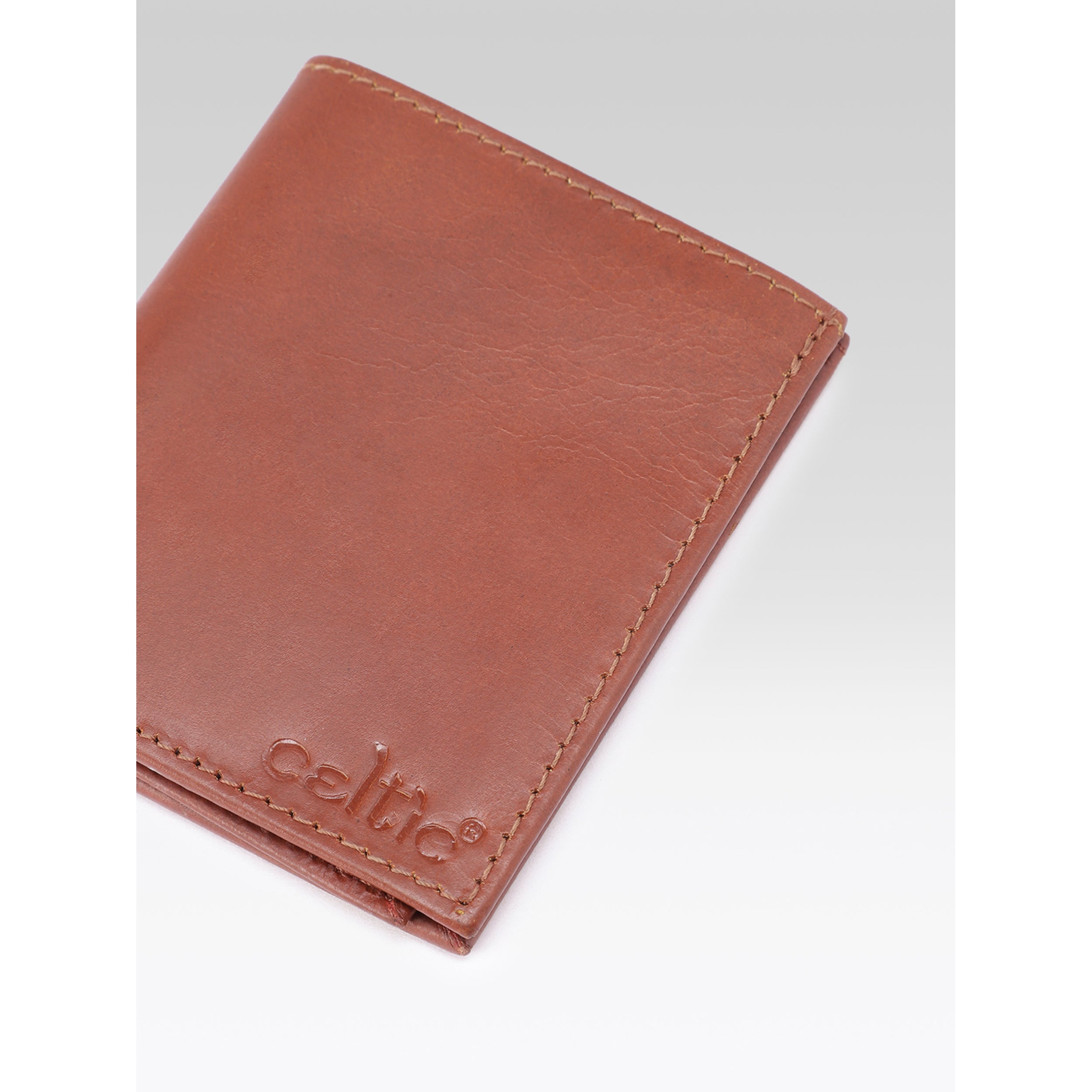 Premium Genuine Leather Wallet with ID Window & Multi Card Slots Slim & Stylish
