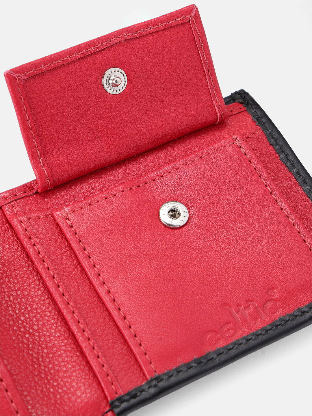 Celtic Genuine Leather Bi-Fold Wallet with Coin Pocket | Slim & Stylish Men’s Wallet