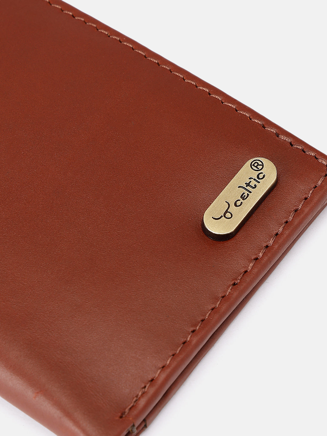 Premium Leather Card  Holder with Zipper Pocket