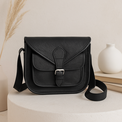 Luxurious Black Leather Embossing Bags – Elevate Your Style, ART:- BG-1364
