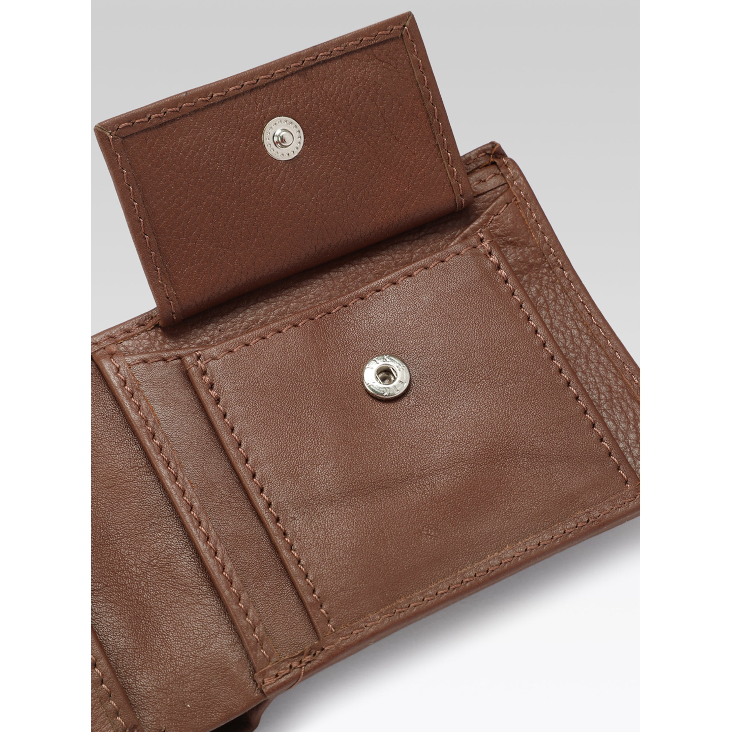 Celtic Genuine Leather Bi-Fold Wallet with ID Window & Coin Pocket