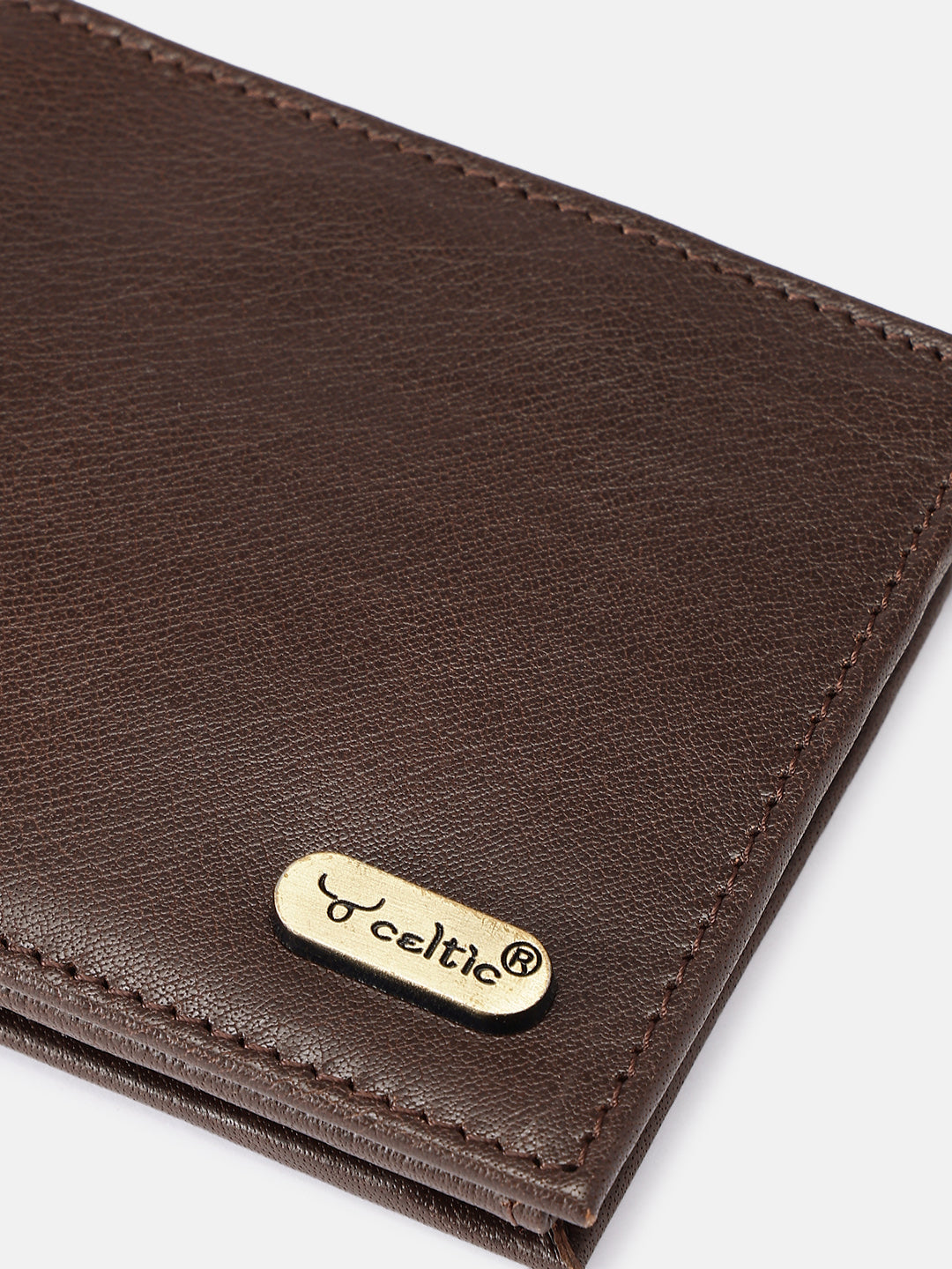Premium Vintage Brown Genuine Leather Card Holder Wallet Slim & Stylish