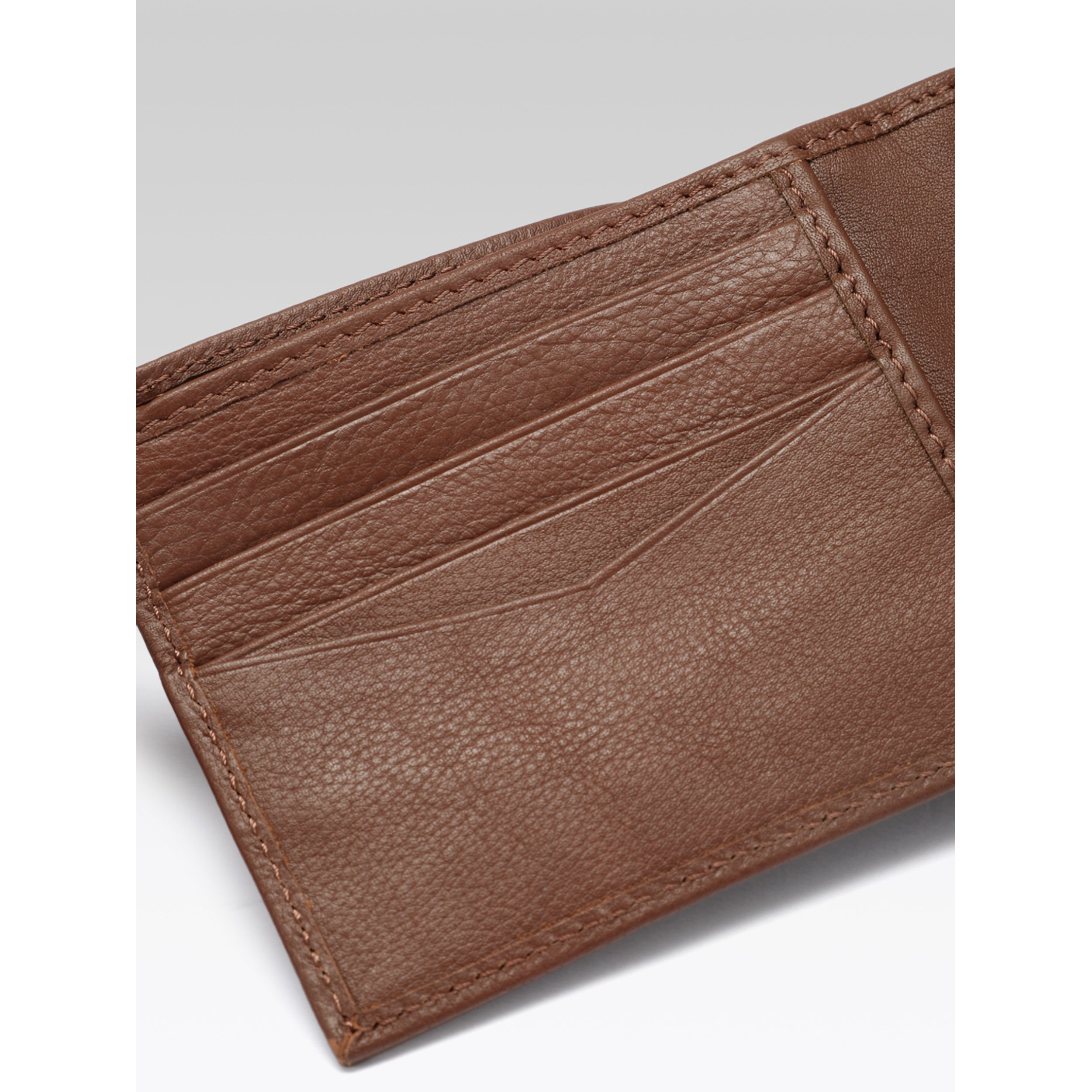 Celtic Genuine Leather Bi-Fold Wallet with ID Window & Coin Pocket