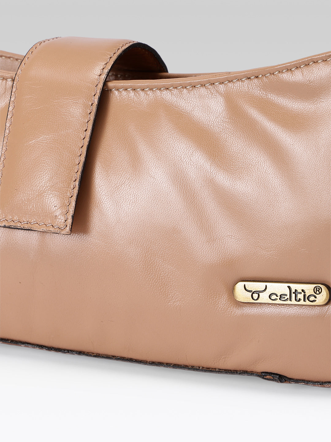 Premium  Leather Hand & Shoulder Bag for Women with Bow Detail
