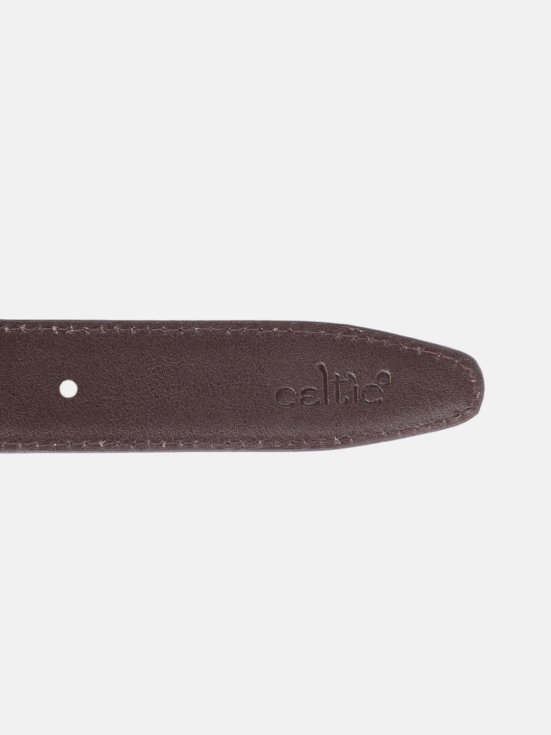 Brown Woven Texture Leather Belt With Silver Buckle Stylish Durable Everyday Wear
