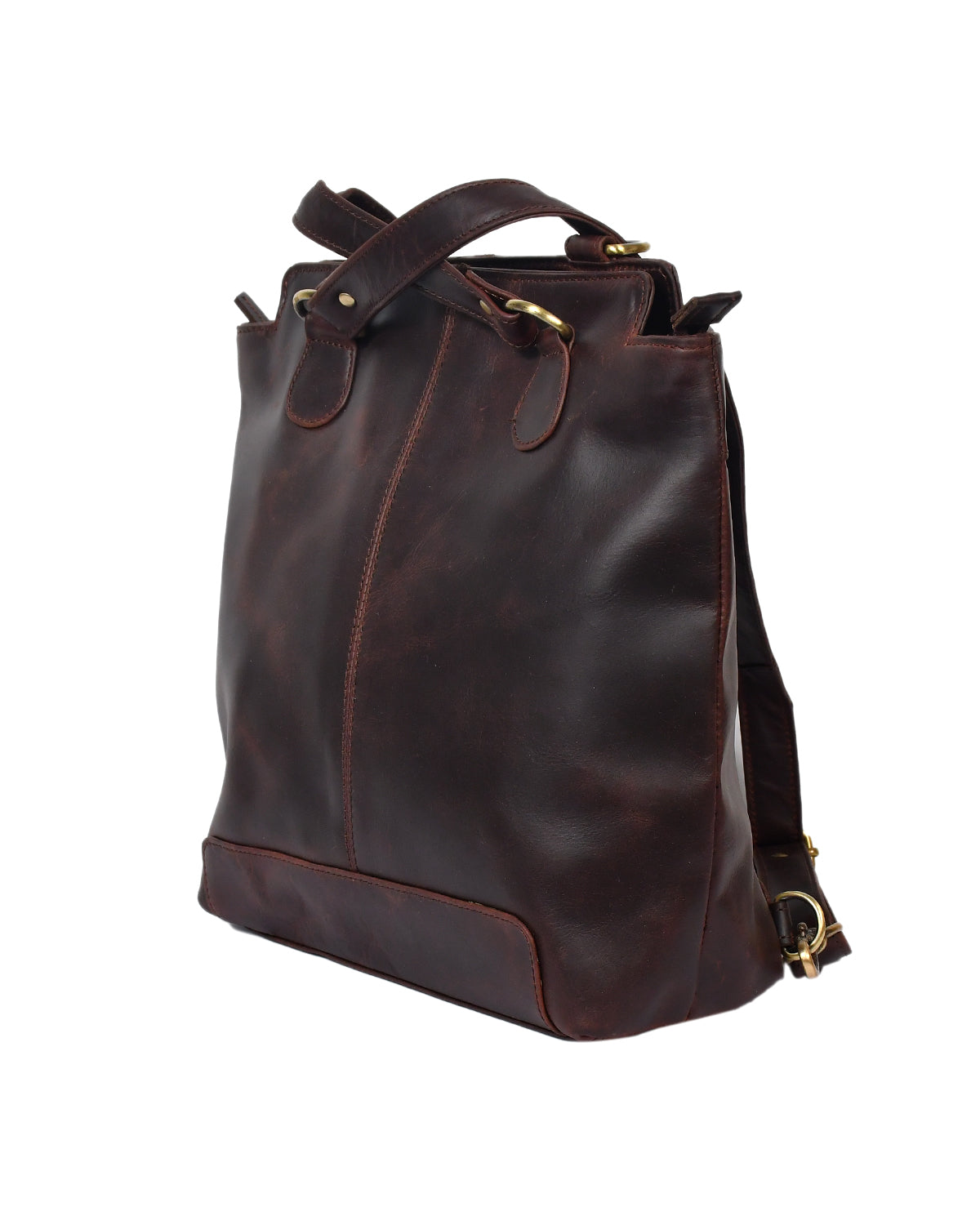 Premium Leather Unisex Backpack Everyday Travel & Office Use
