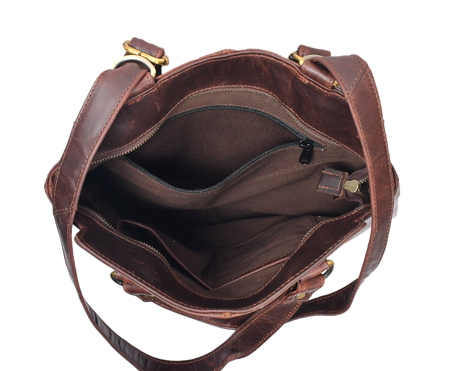 Premium Leather Unisex Backpack Everyday Travel & Office Use