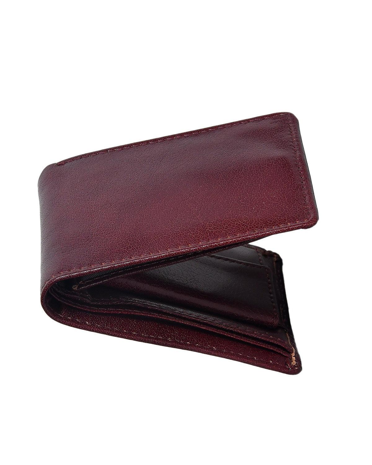 Celtic Dark Brown Color Pure Leather Wallet For Men - CELTICINDIA