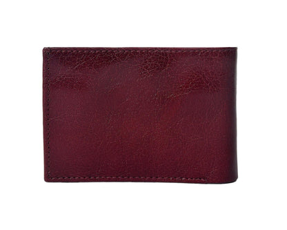 Celtic Burgundy Color Pure Leather Wallet For Men - CELTICINDIA