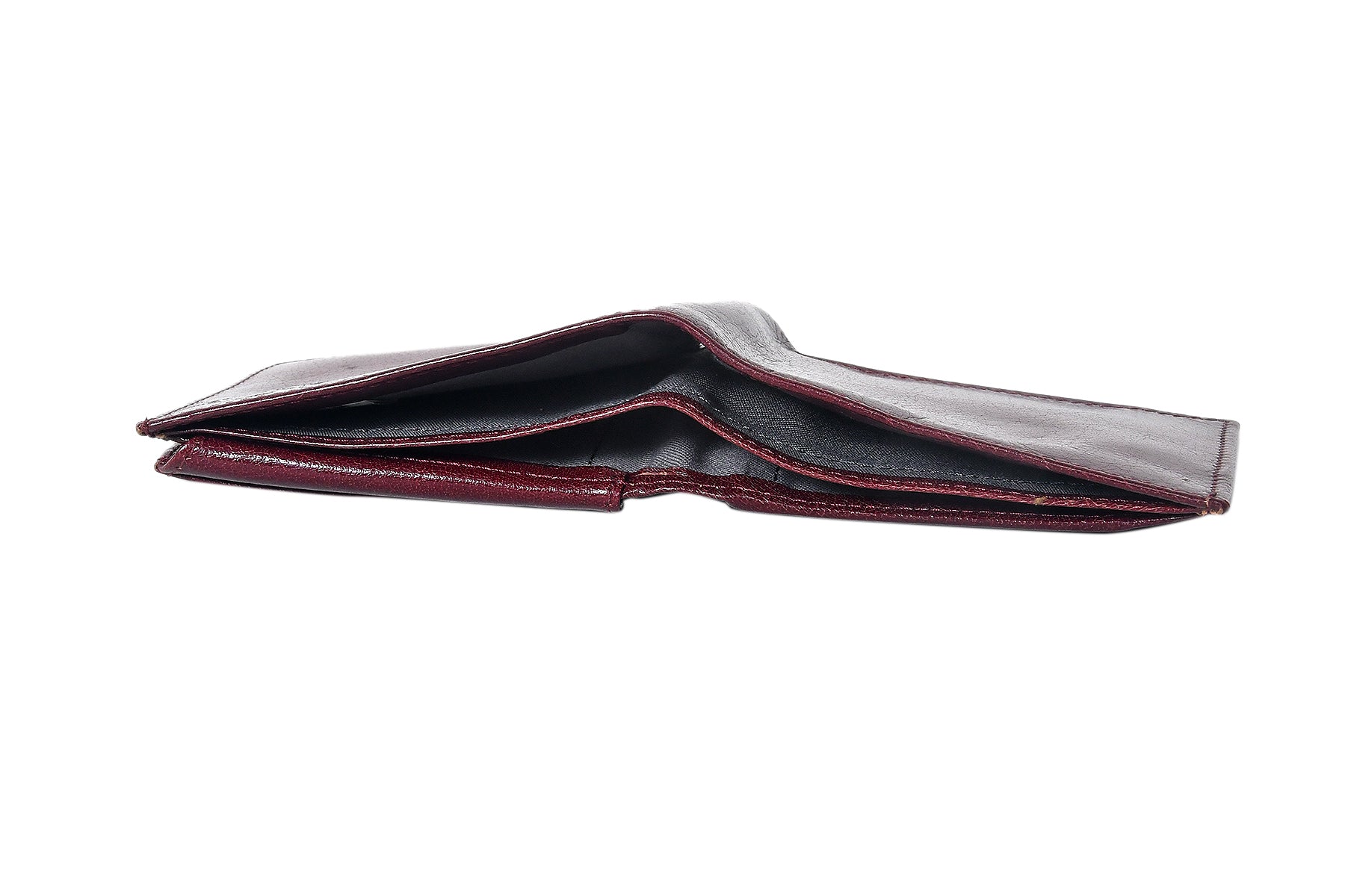 Premium Genuine Leather Bi-Fold Wallet for Men with Card Slots & Cash Compartment