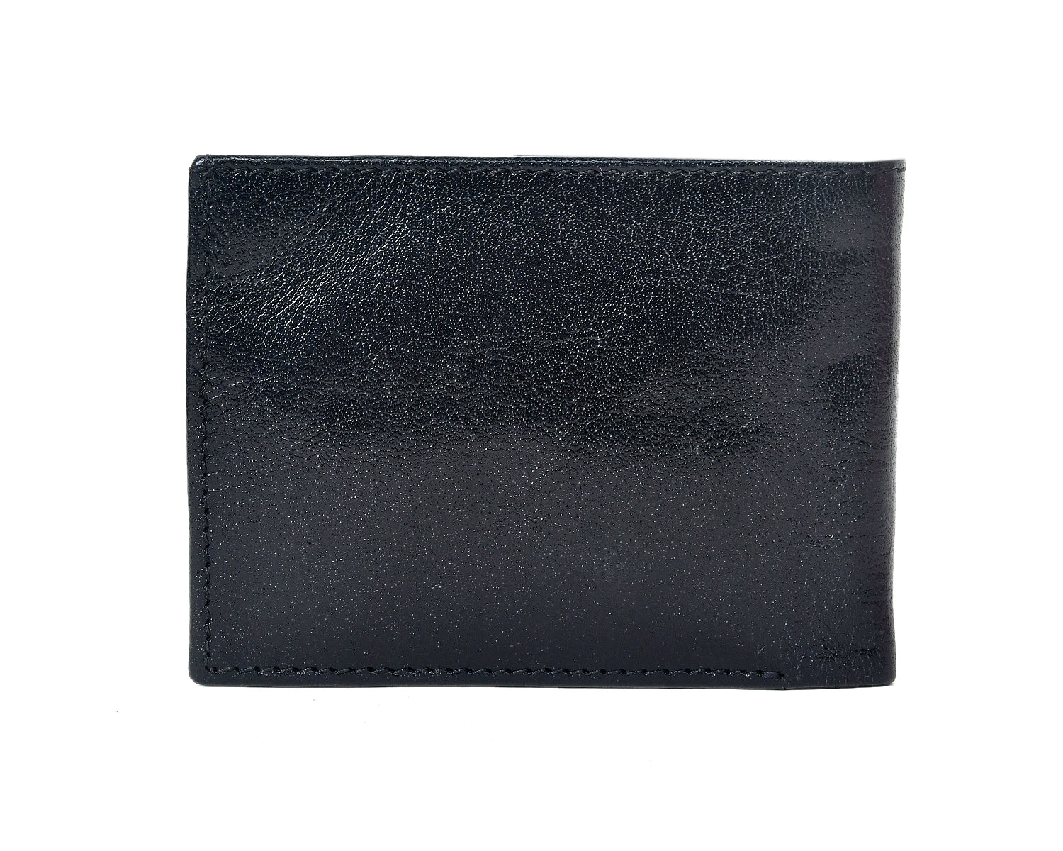 Premium Genuine Leather Bi-Fold Wallet for Men with Card Slots & Cash Compartment