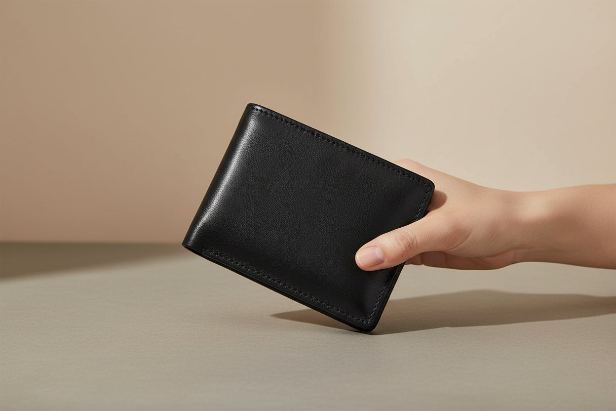 Celtic Black Color Pure Leather Wallet For Men - CELTICINDIA
