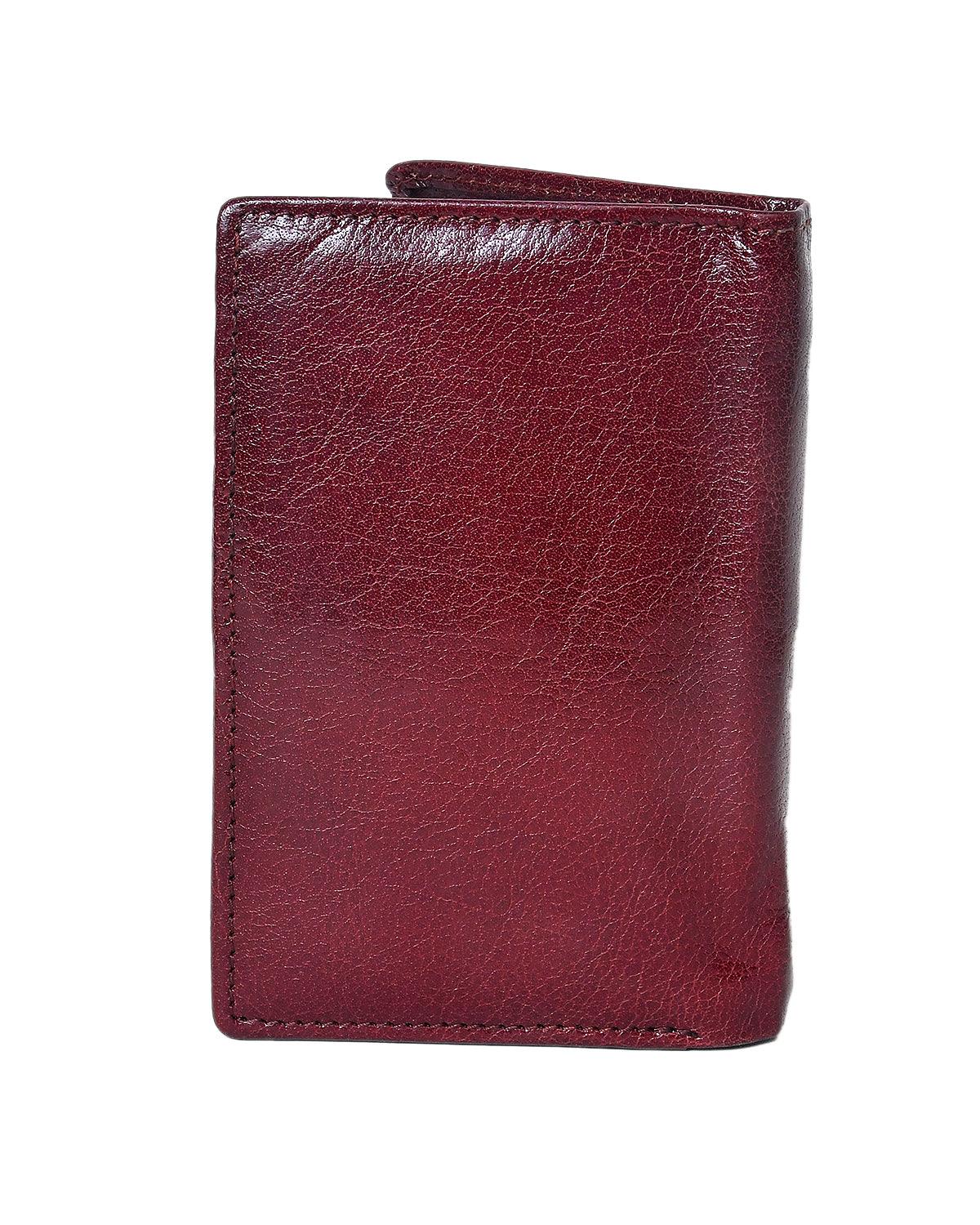 Celtic Burgundy Color Pure Leather Wallet For Men - CELTICINDIA