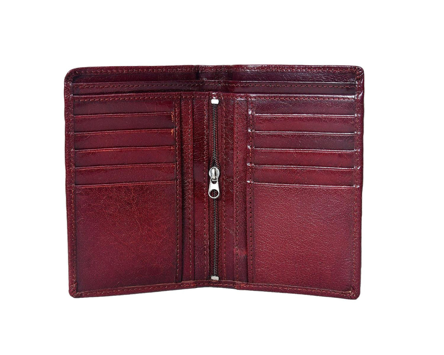 Celtic Burgundy Color Pure Leather Wallet For Men - CELTICINDIA