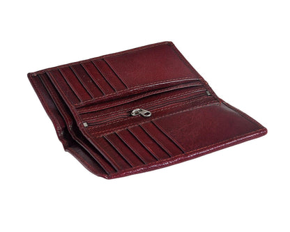 Celtic Burgundy Color Pure Leather Wallet For Men - CELTICINDIA