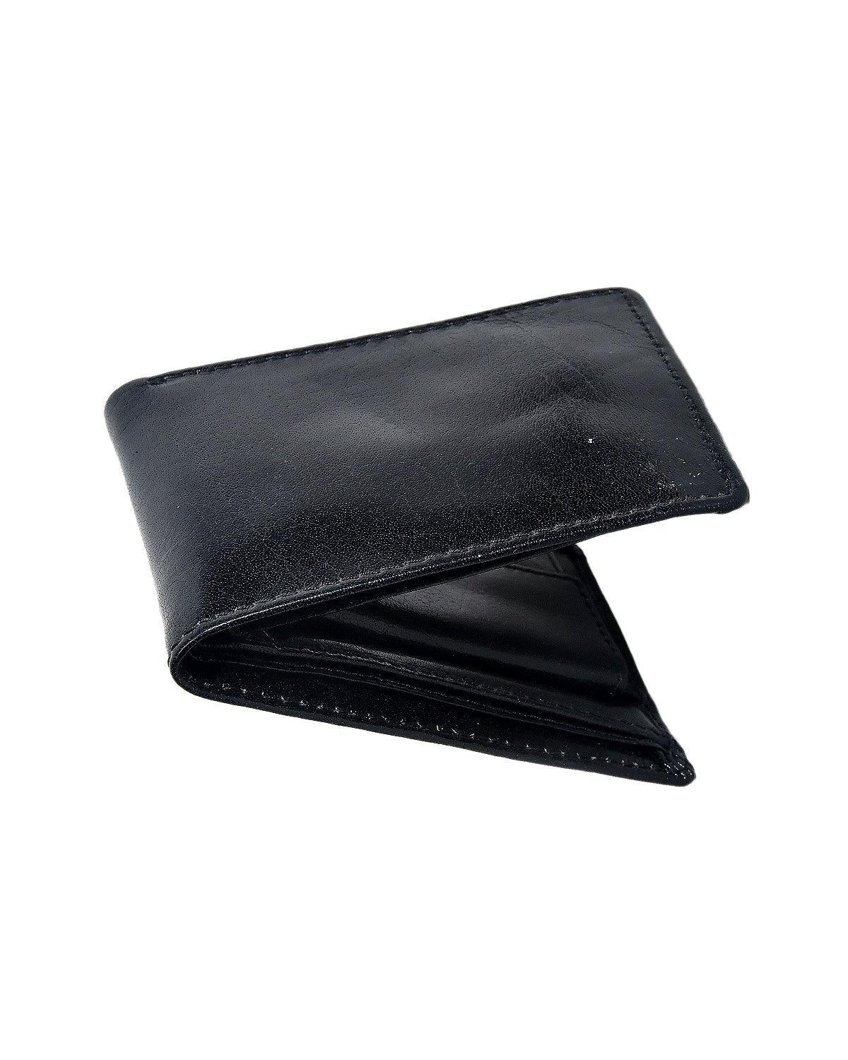 Celtic Black Color Pure Leather Wallet For Men - CELTICINDIA