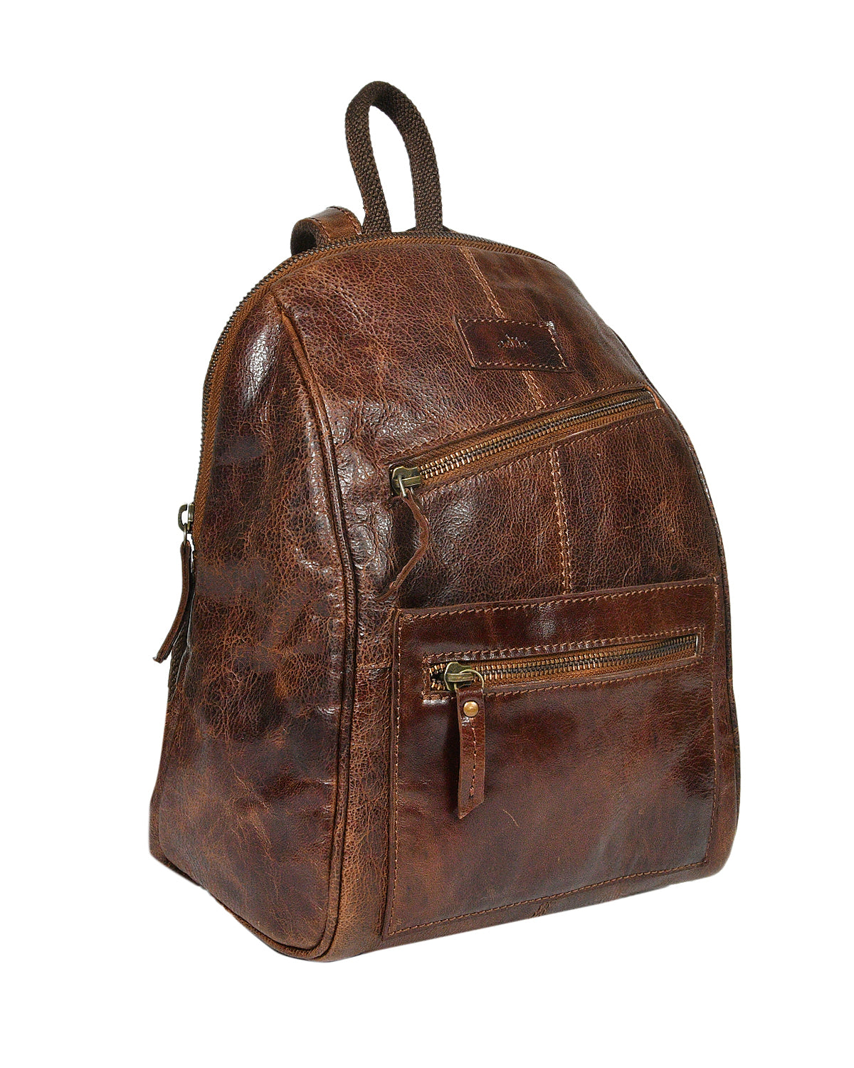 Elevate Your Style with Our Premium Brown Leather Backpack. - CELTICINDIA