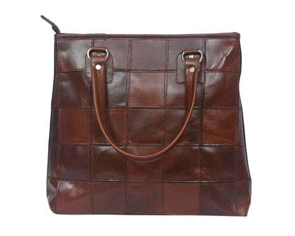 Celtic Premium Tote Leather Bag | Color Brown | Gift Bag - CELTICINDIA