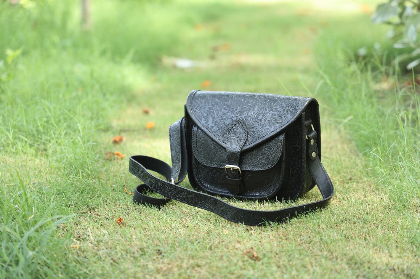  New Embossing Premium Leather Bag ARTICLE:-BG-1363
