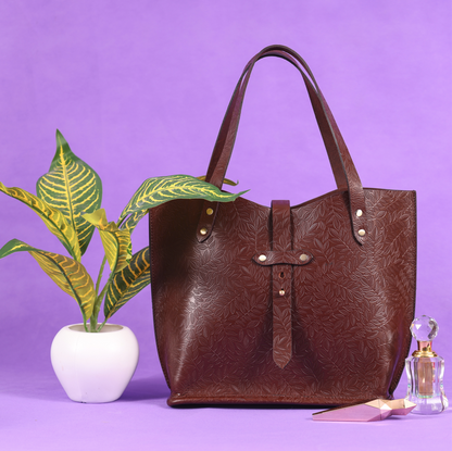 Celtic Top-Selling Leather Embossing Bag for Women & Girls | Elegant Party Bag, ART:-BG-1404-E