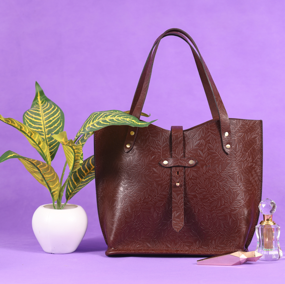  Top-Selling Leather Embossing Bag for Women & Girls | Elegant Party Bag, ART:-BG-1404-E