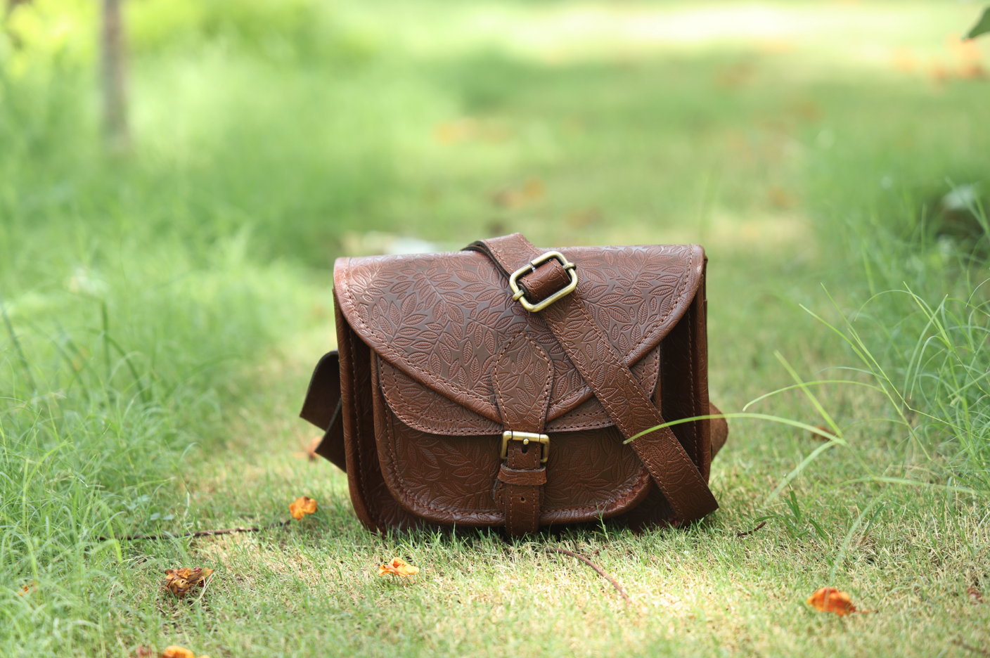  New Embossing Premium Leather Bag ARTICLE:-BG-1363