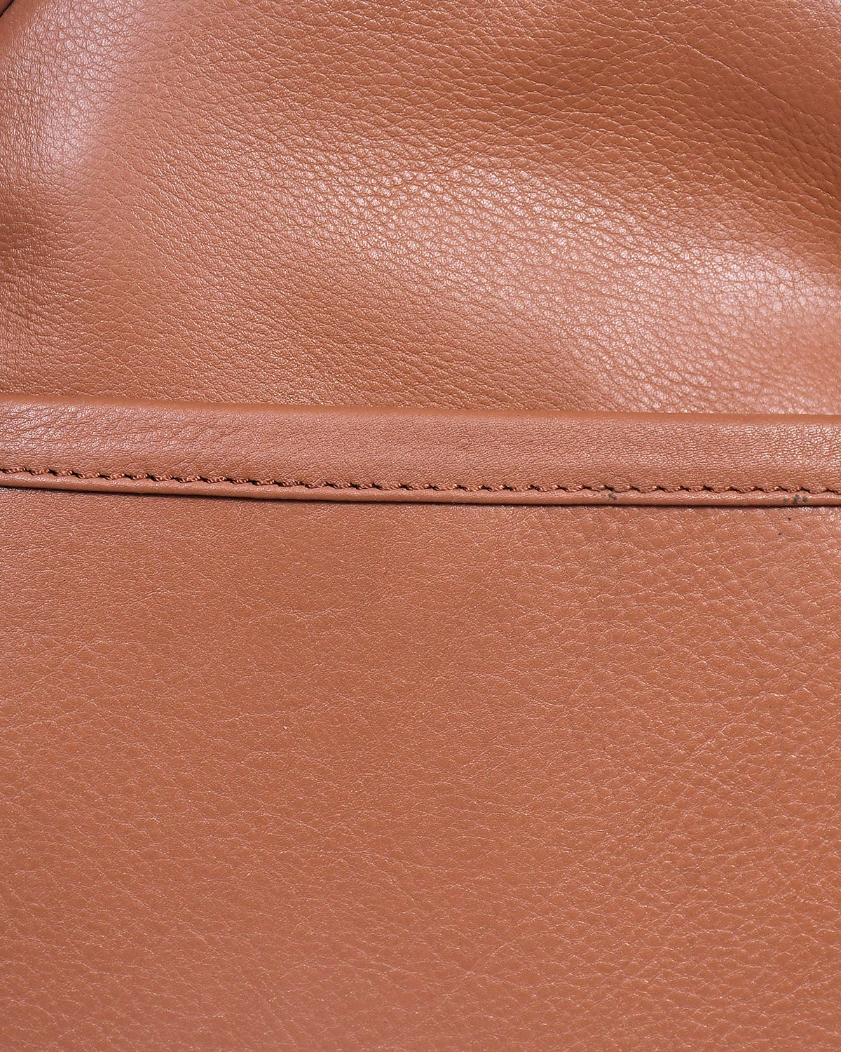 Premium Genuine Leather Backpack with Front Zip Pocket & Adjustable Shoulder Straps