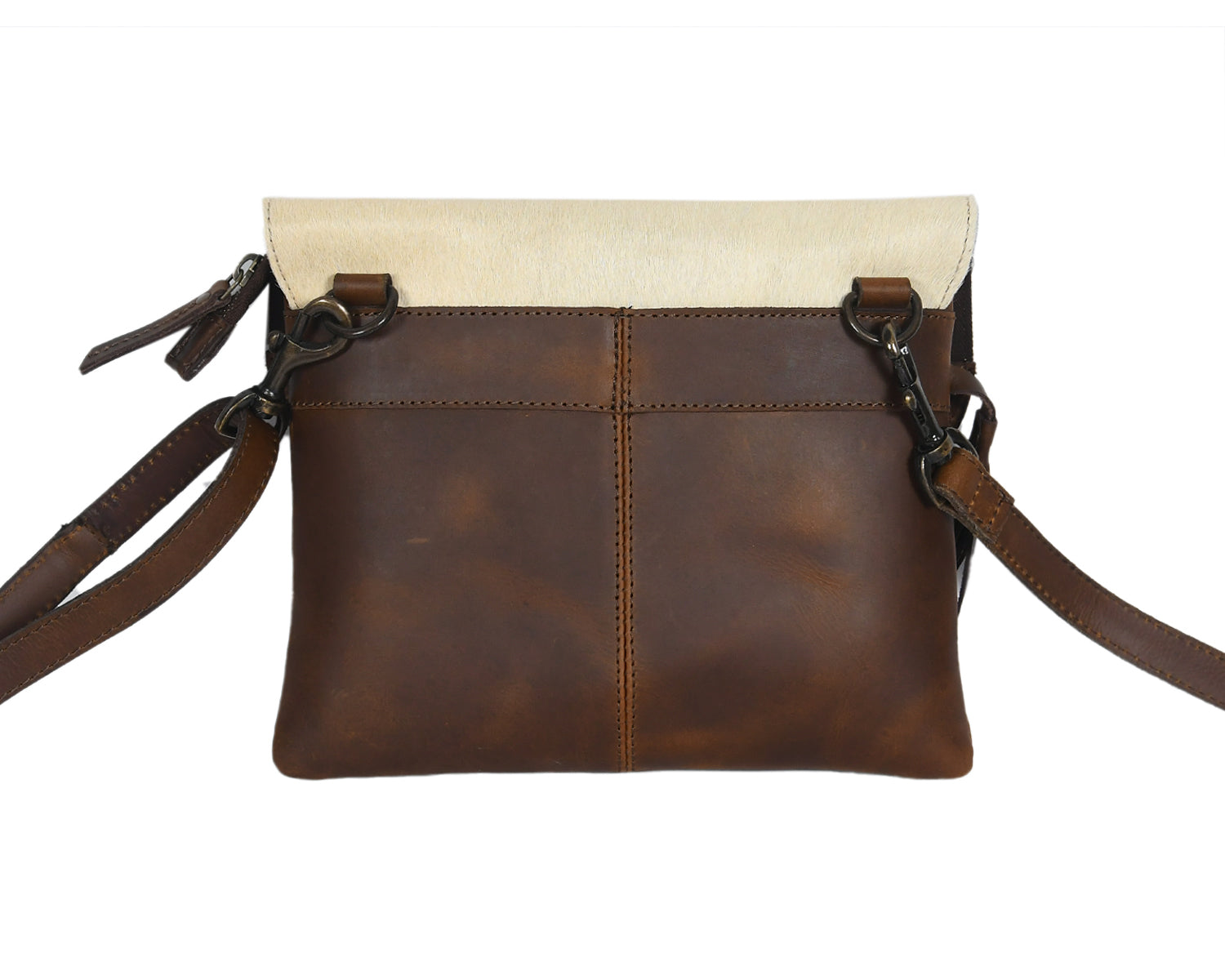 Celtic White And Tabaco Color Sling Bag