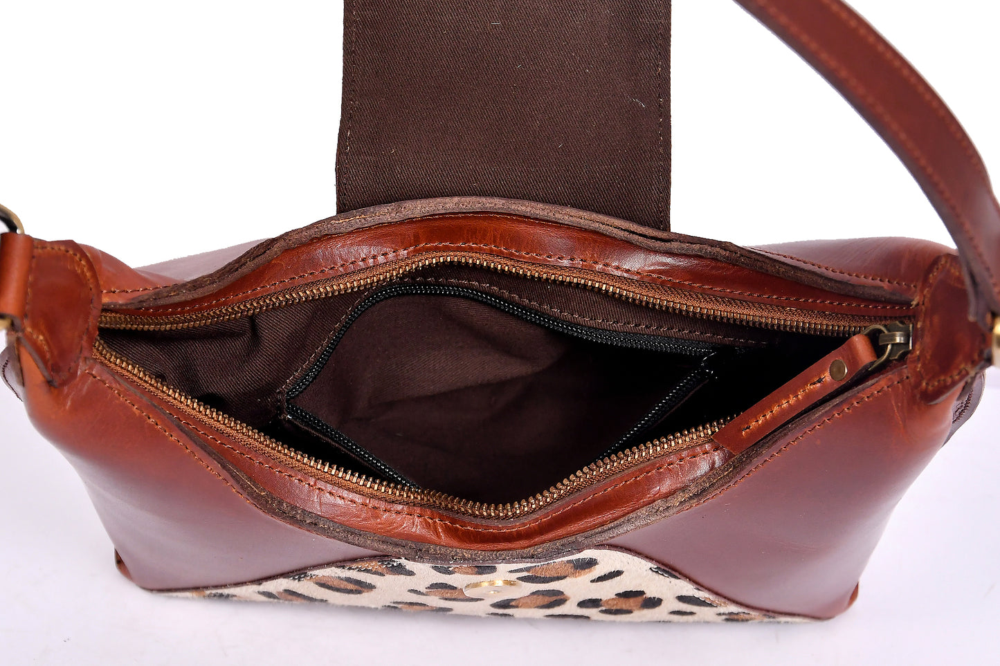 Brown Leather Shoulder Bag - The Perfect Blend of Style and Functionality. - CELTICINDIA