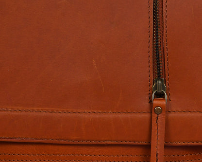 Timeless Elegance: Discover Our Brown Leather Crossbody Collection. - CELTICINDIA