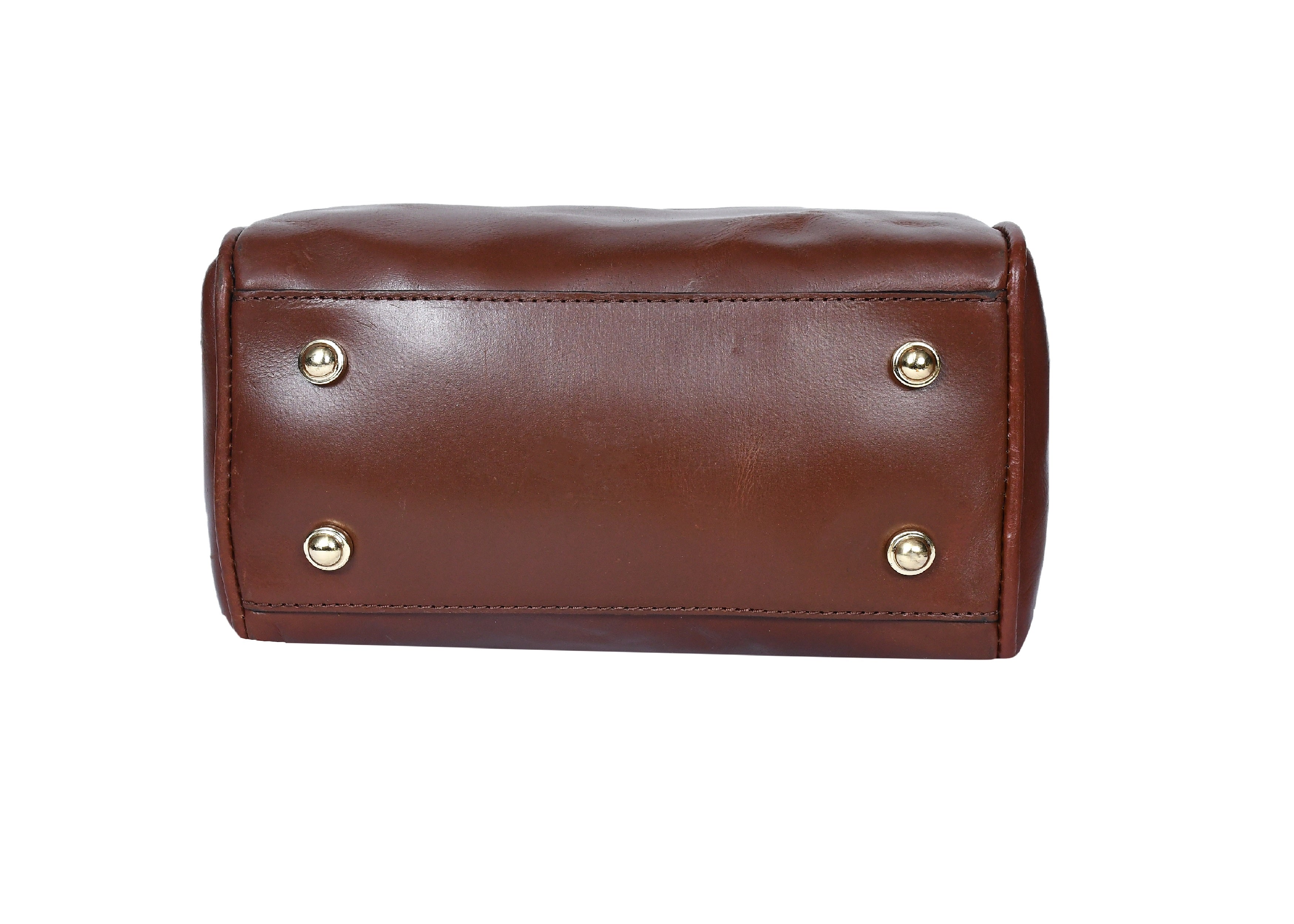 Premium  Leather Handbag with Detachable Shoulder Strap