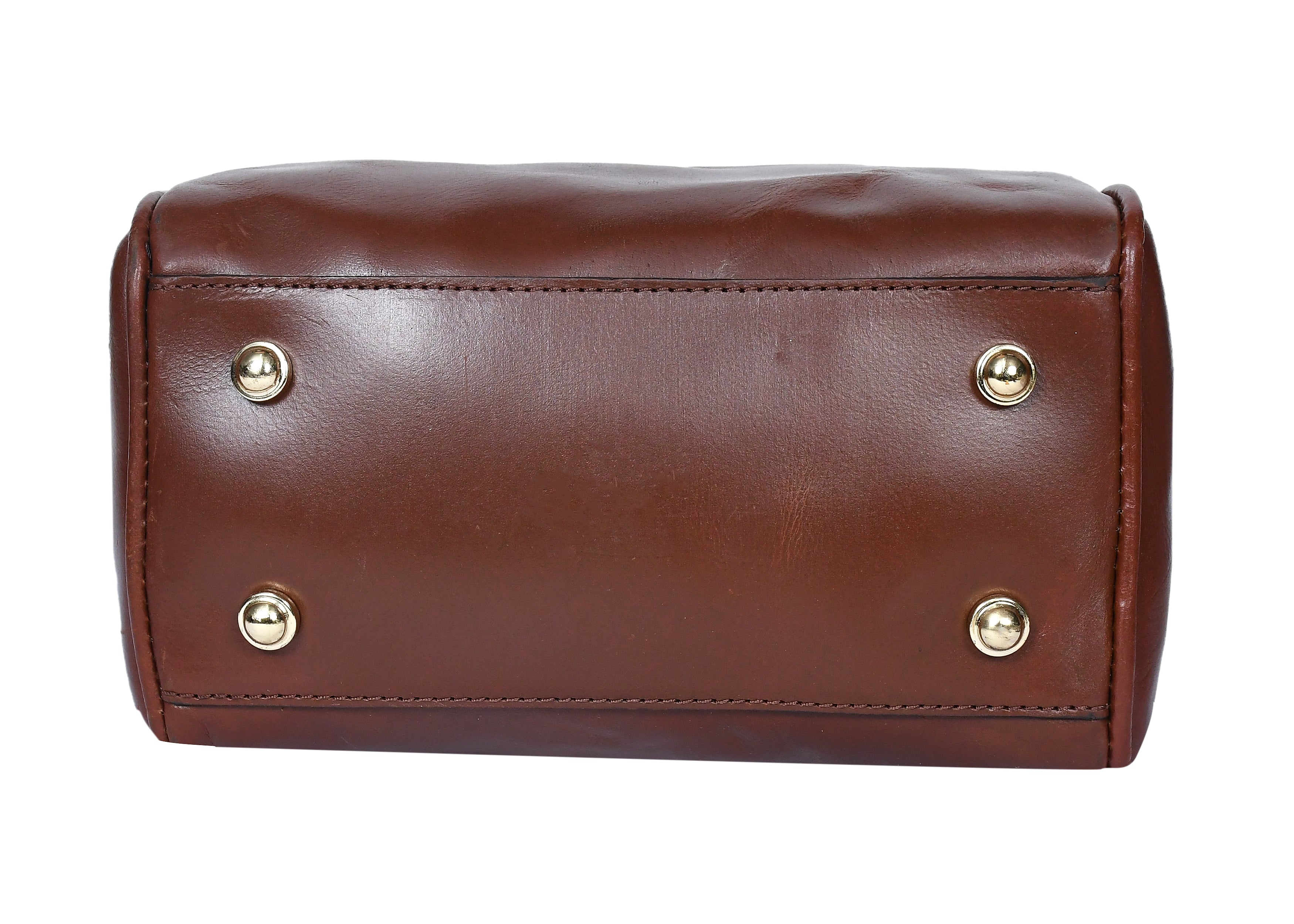 Premium  Leather Handbag with Detachable Shoulder Strap