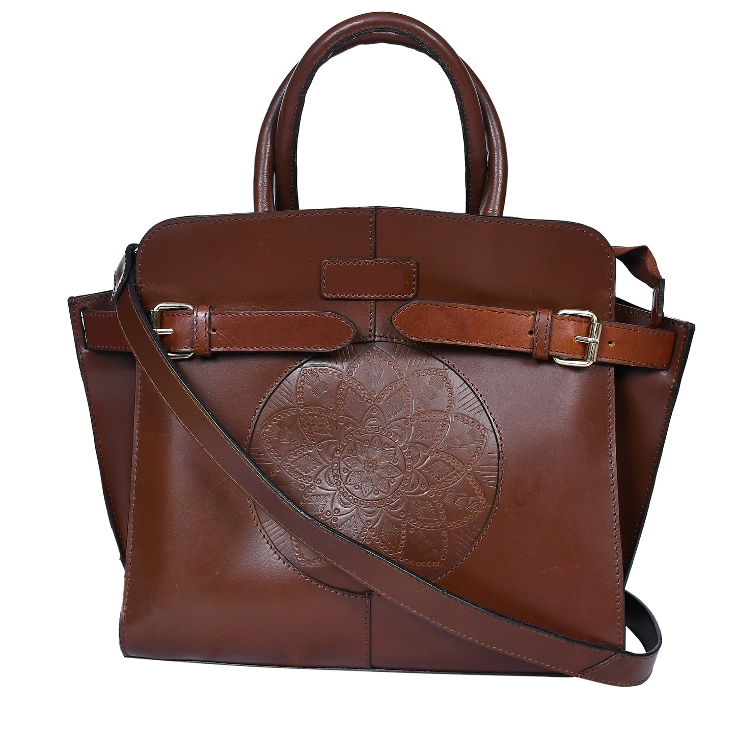 Celtic brown color pure leather sling bag for girls and women – CELTICINDIA
