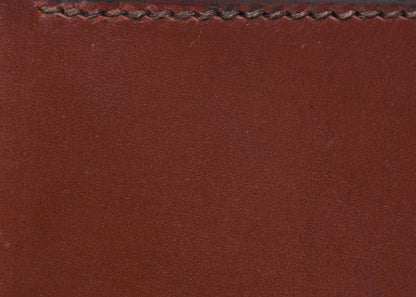 Celtic brown color pure leather passport case with designer look. - CELTICINDIA