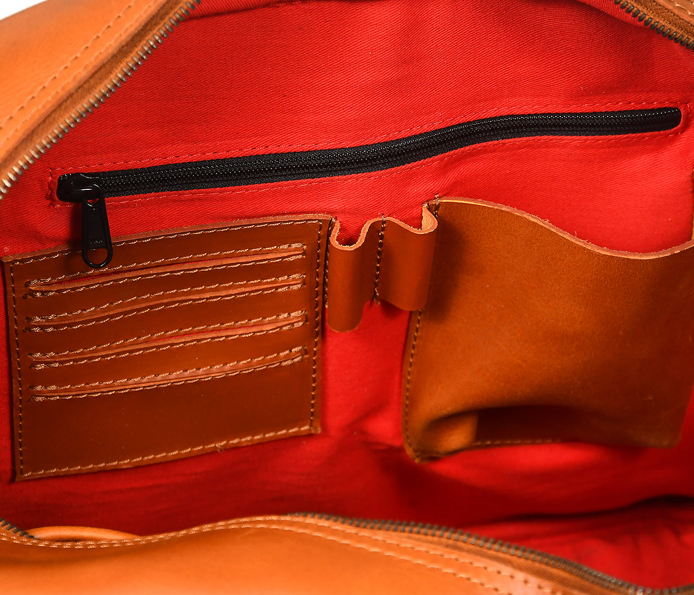 Unisex Leather Messenger & Travel Satchel Bag with Adjustable Shoulder Strap