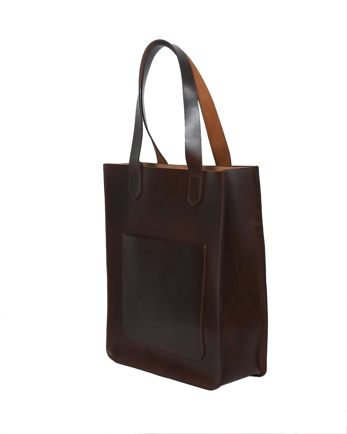 Elegance Redefined: Brown Leather Shopper Bag - Your Stylish Companion. - CELTICINDIA