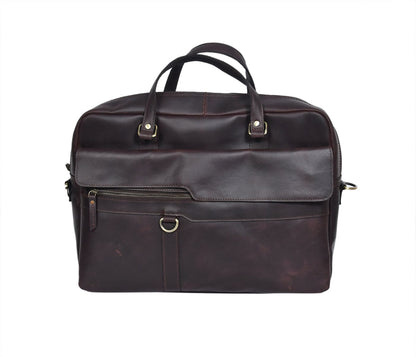 Timeless Elegance: Brown Leather Messenger Bag - Your Perfect Everyday Companion. - CELTICINDIA